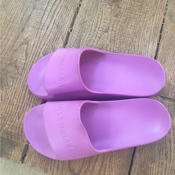 COPY Balenciaga Purple Sandals Minimalist Comfort - Picture 1 of 3
